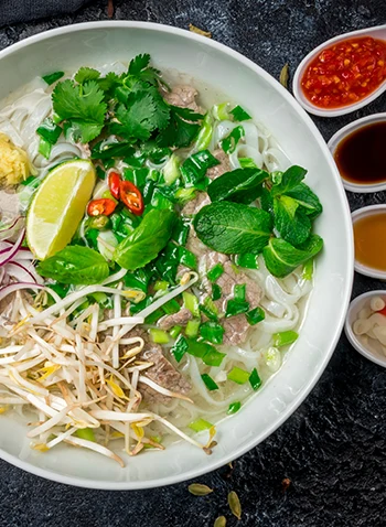 Le bouillon Pho